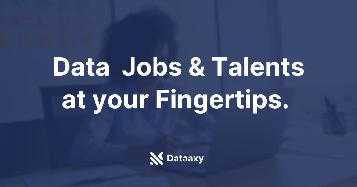 Product screenshot of Dataaxy's job board
